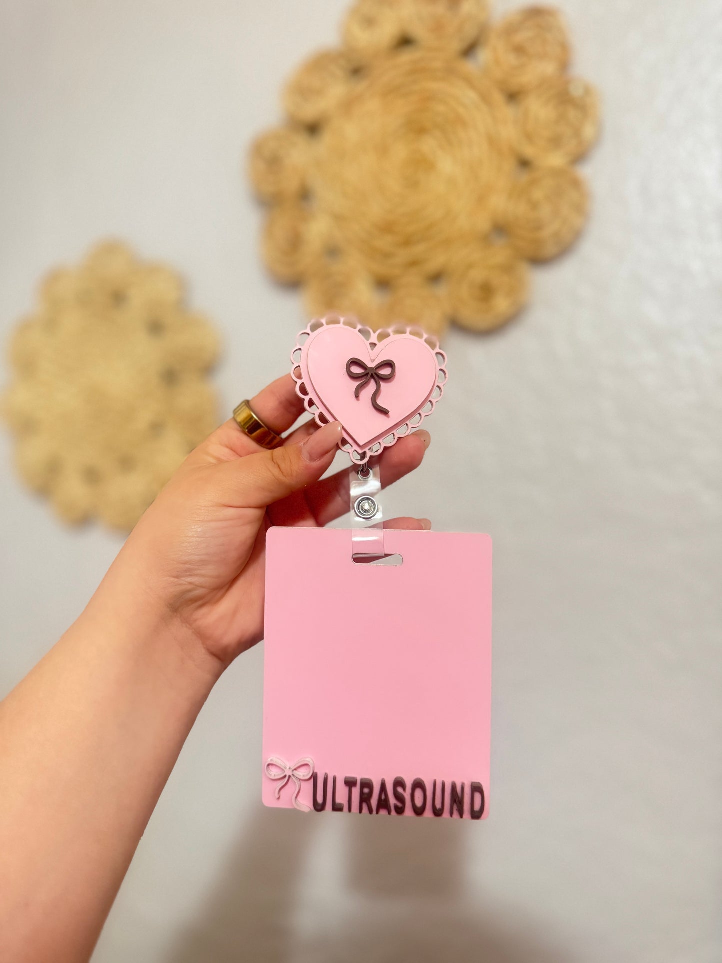 Badge buddy and reel set