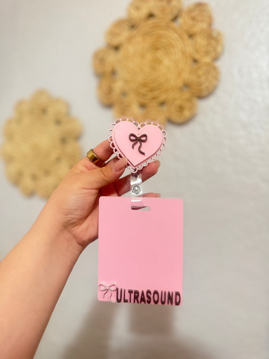 Badge buddy and reel set