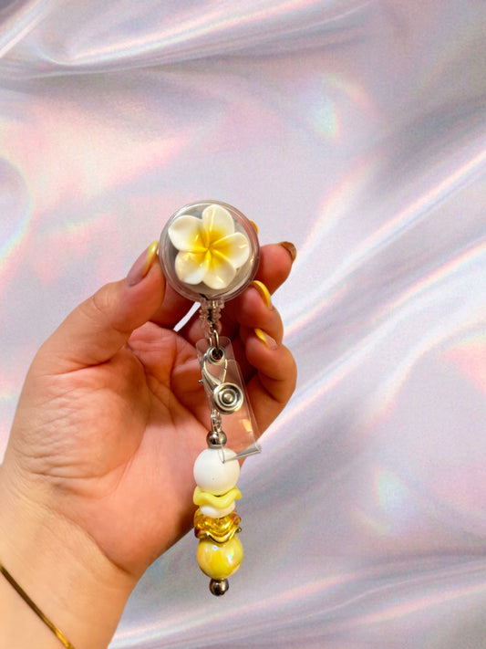 Badge reel + charm